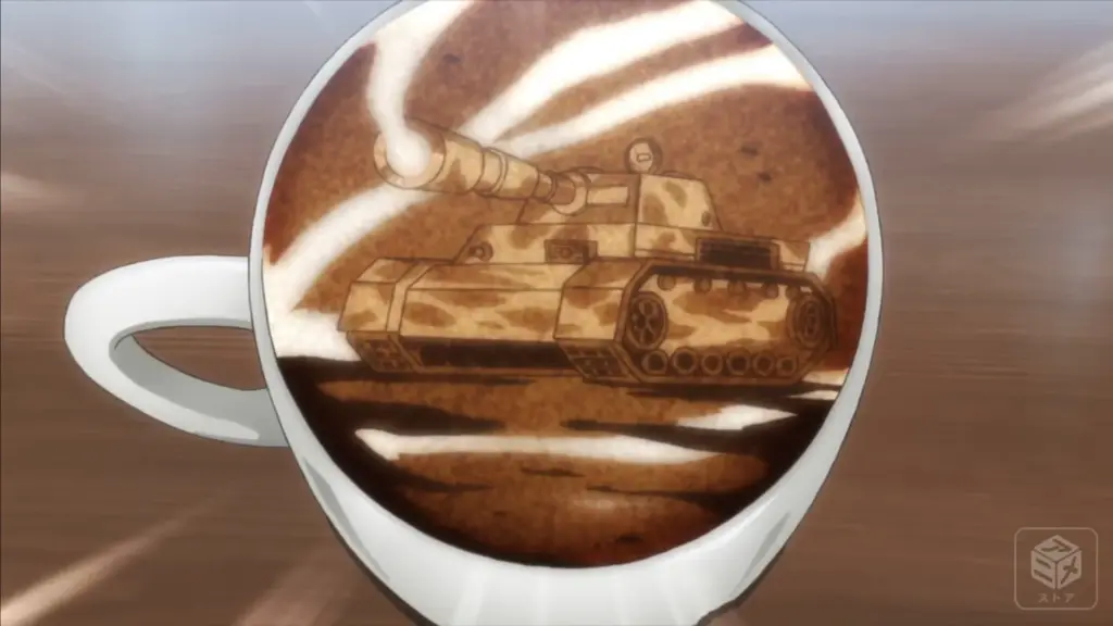 ご注文はうさぎですか？ 001羽　リゼのラテアート