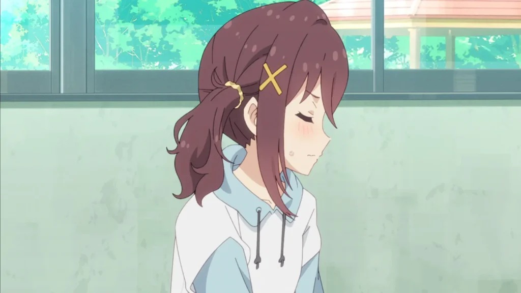 恥ずかしがるくれあ